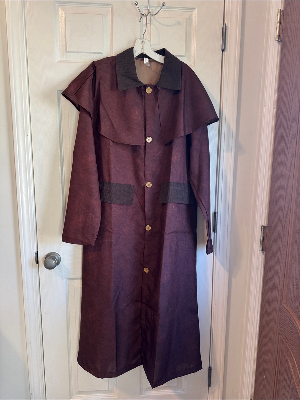 Men’s cowboy duster costume size large